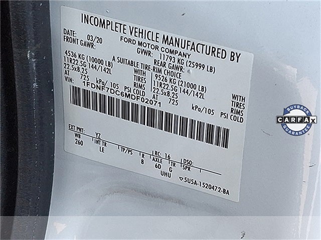 2021 Ford F-750SD Base