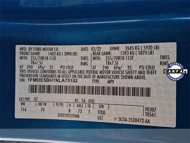 2022 Ford Bronco Outer Banks