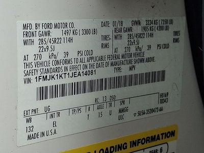 2018 Ford Expedition Max Limited