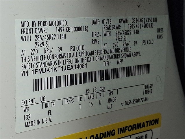 2018 Ford Expedition Max Limited