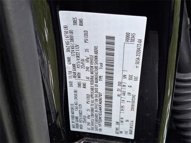 2019 Ford F-150 Limited