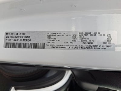 2024 RAM ProMaster 2500 High Roof