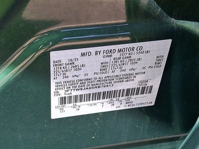 2025 Ford Maverick XLT