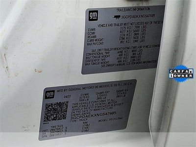 2022 Chevrolet Silverado 1500 WT