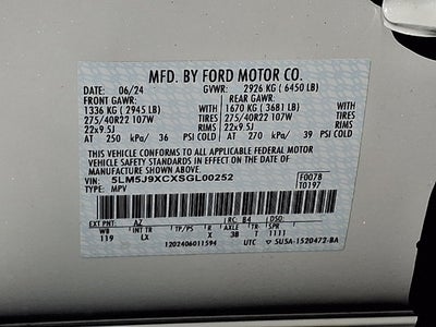 2025 Lincoln Aviator Black Label