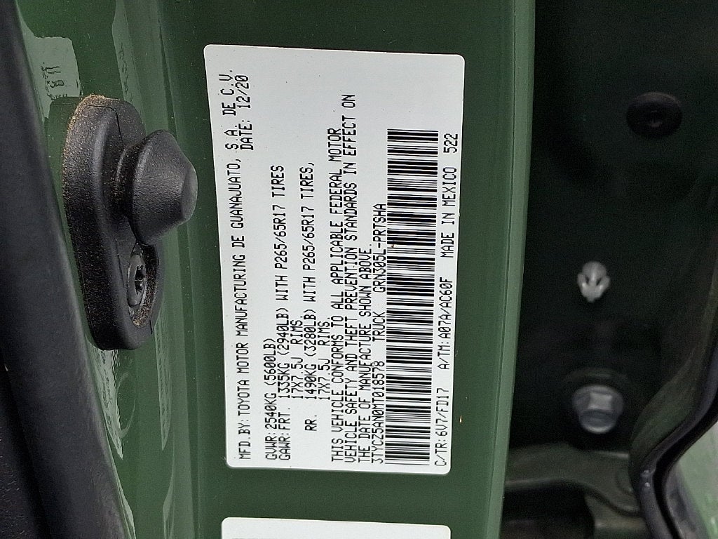 2021 Toyota Tacoma TRD Sport V6