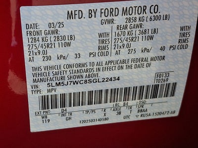 2025 Lincoln Aviator Reserve