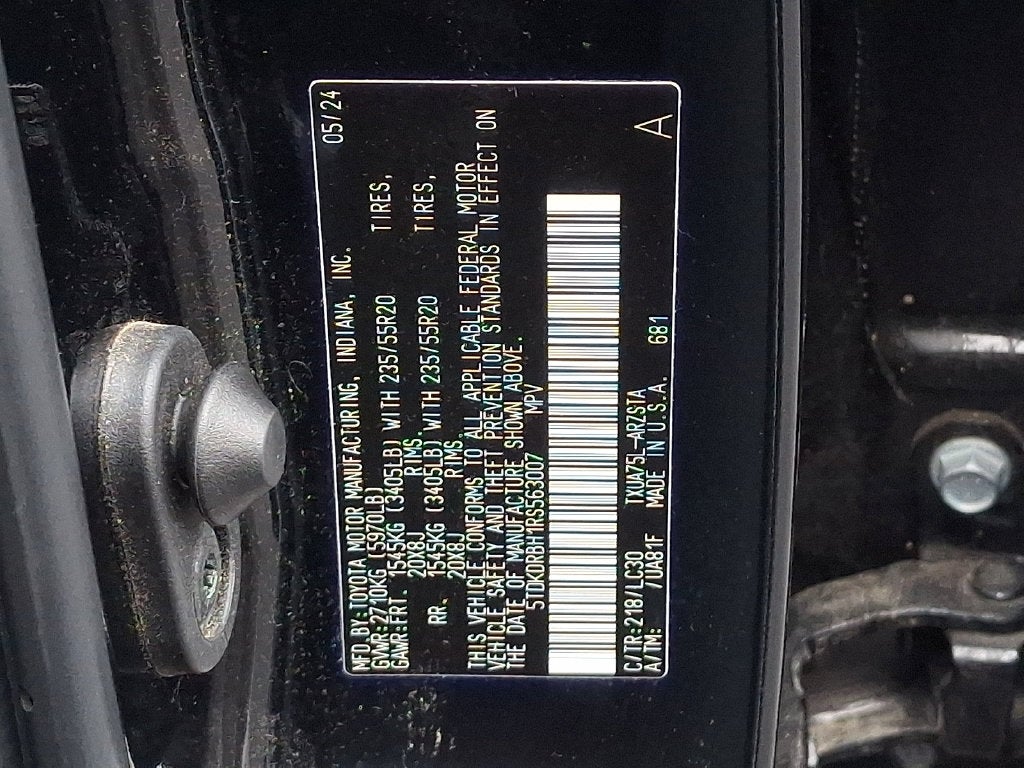 2024 Toyota Highlander XSE