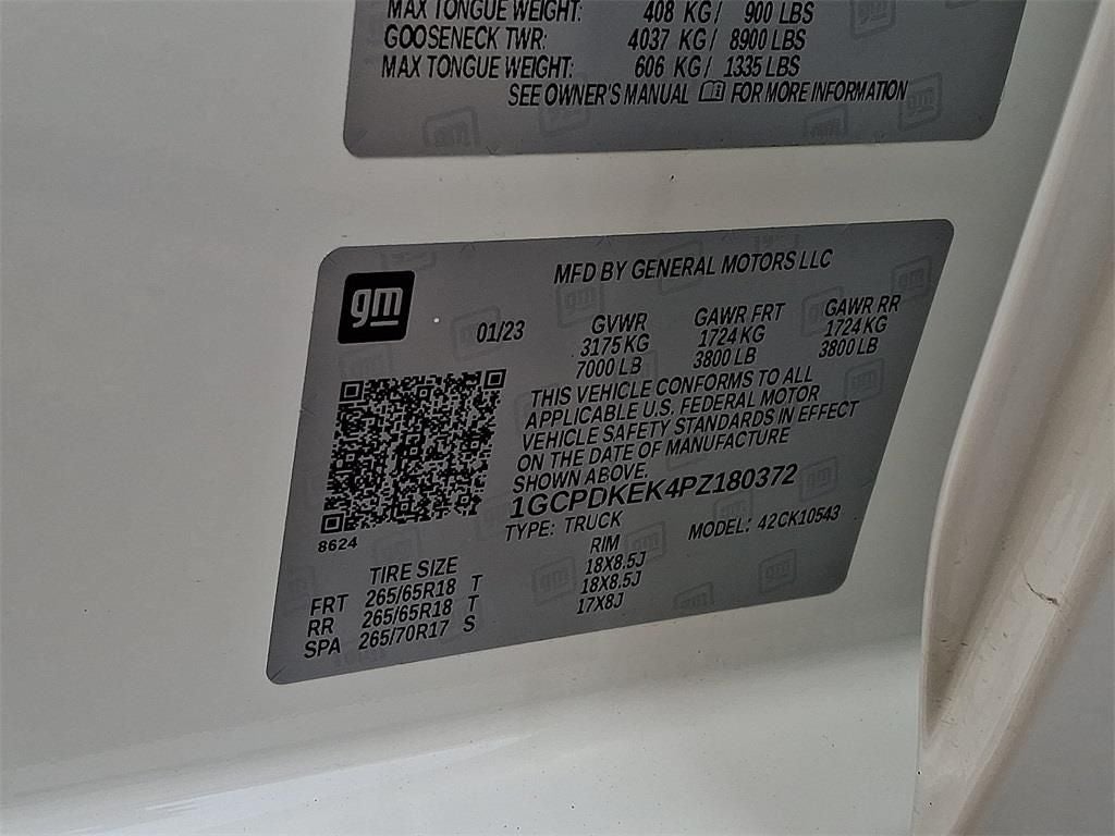 2023 Chevrolet Silverado 1500 4WD Crew Cab Short Bed LT with 2FL