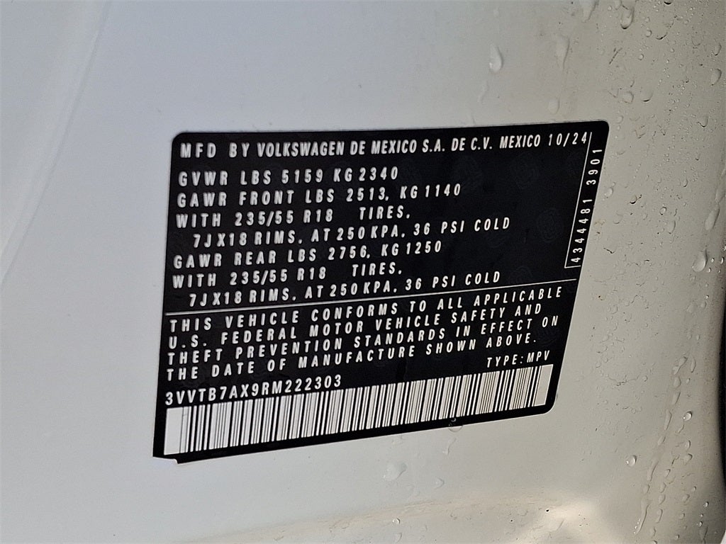 2024 Volkswagen Tiguan 2.0T Wolfsburg Edition