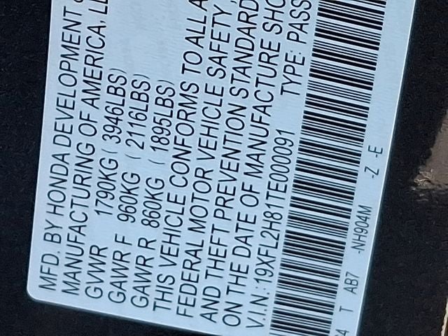 2026 Honda Civic Sport