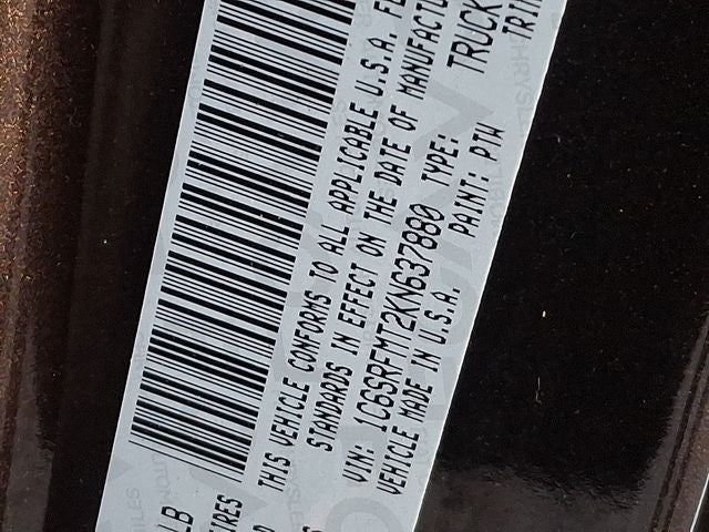 2019 RAM 1500 Big Horn/Lone Star