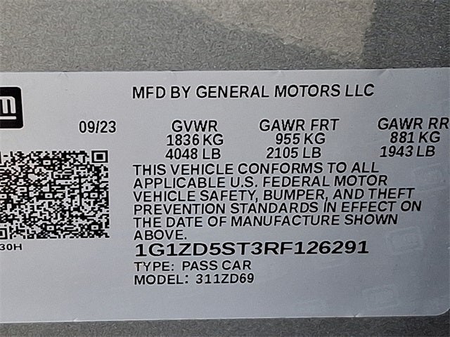 2024 Chevrolet Malibu LT 1LT