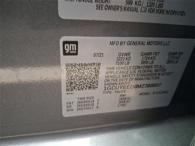 2021 Chevrolet Silverado 1500 RST