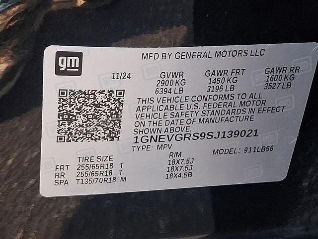 2025 Chevrolet Traverse LT 2LT
