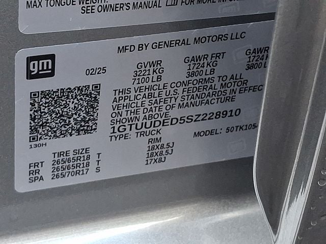 2025 GMC Sierra 1500 SLT