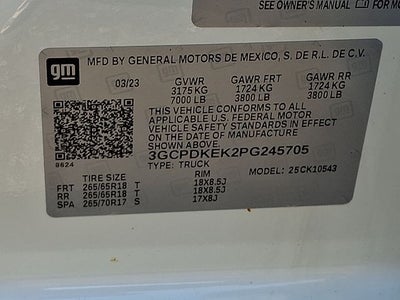 2023 Chevrolet Silverado 1500 LT