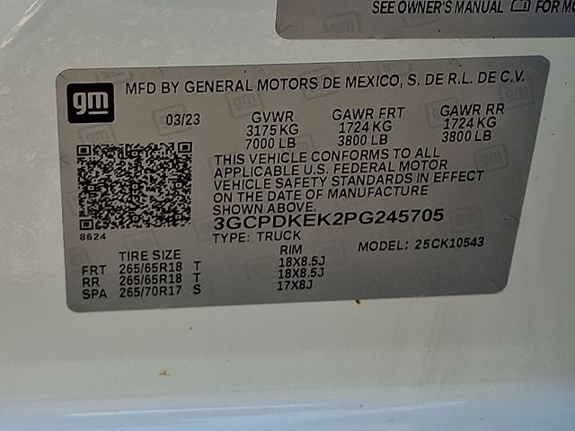2023 Chevrolet Silverado 1500 LT