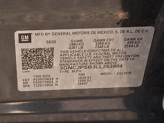 2020 Chevrolet Trax LT