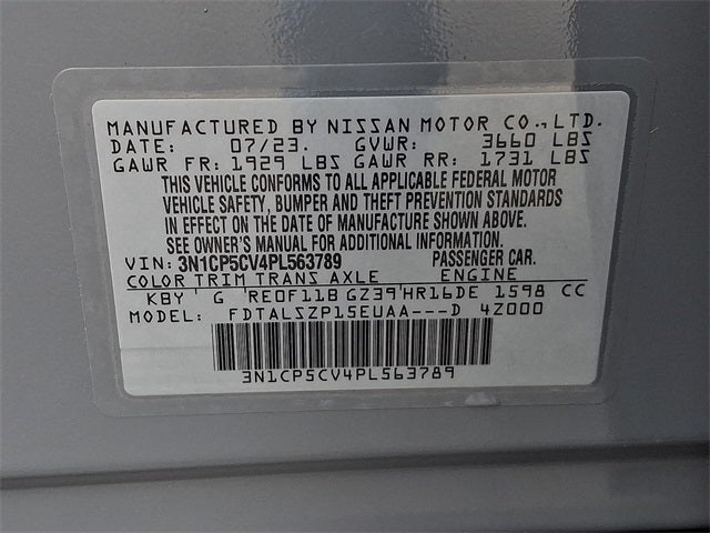 2023 Nissan Kicks SV