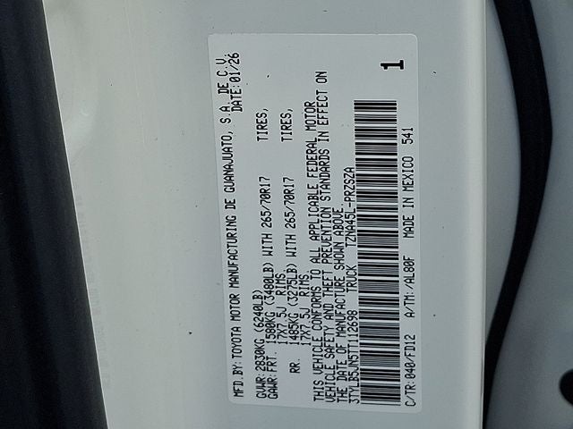 2026 Toyota Tacoma TRD Off-Road