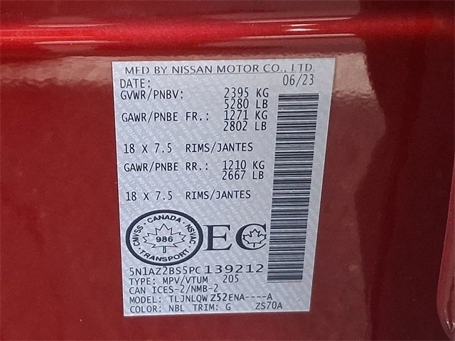 2023 Nissan Murano SV