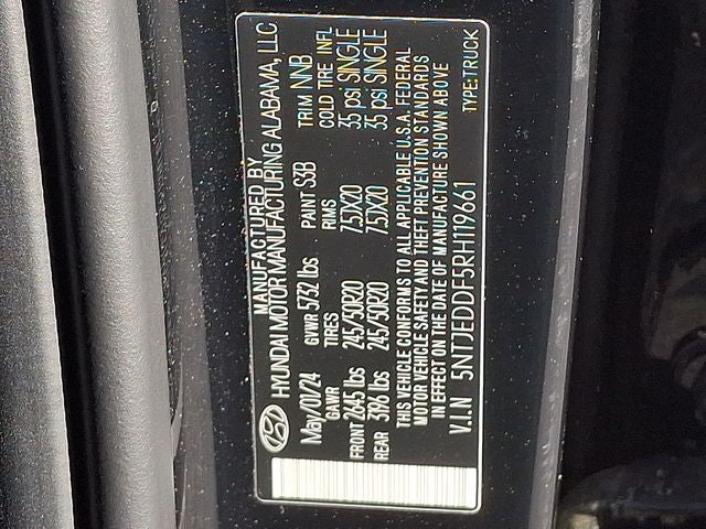 2024 Hyundai Santa Cruz Limited