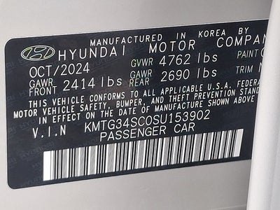 2025 Genesis G70 2.5T