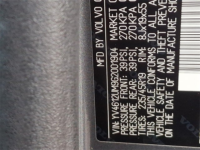 2016 Volvo S60 Cross Country T5 Platinum