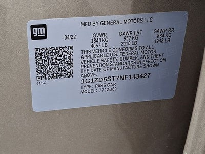 2022 Chevrolet Malibu LT