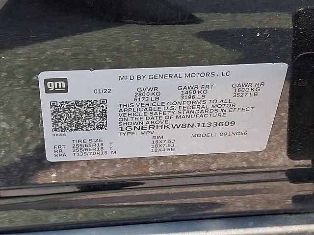 2022 Chevrolet Traverse LT Leather