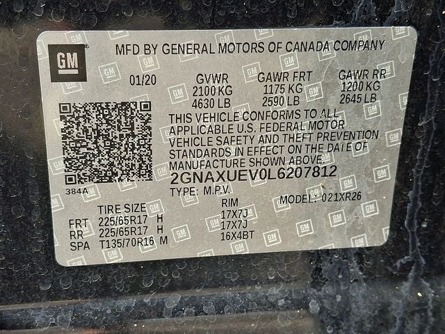 2020 Chevrolet Equinox LT