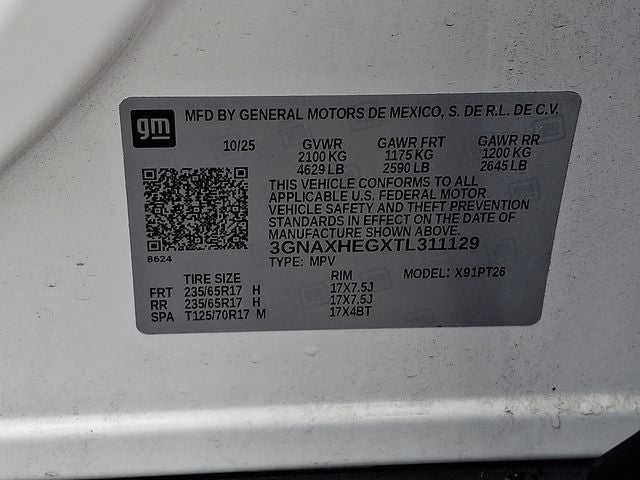 2026 Chevrolet Equinox LT