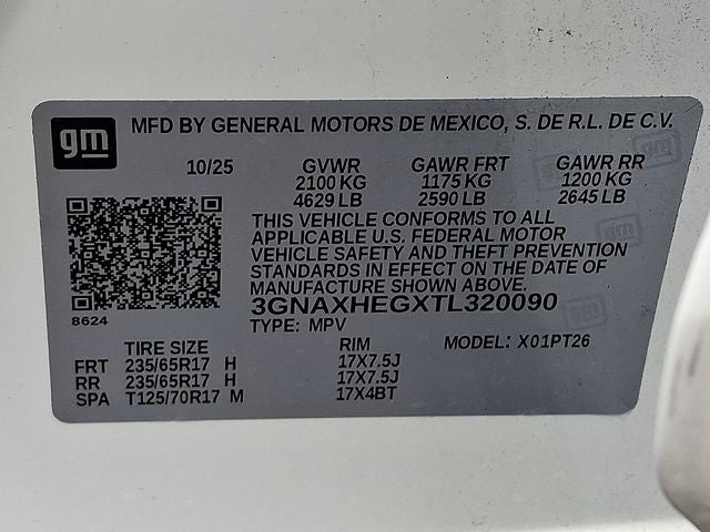 2026 Chevrolet Equinox LT
