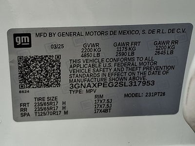 2025 Chevrolet Equinox LT