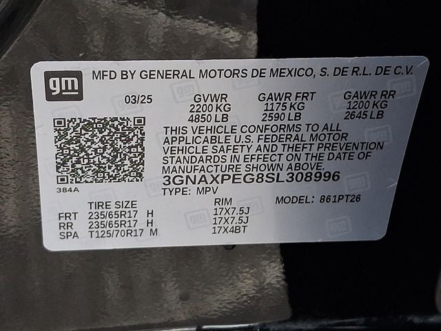 2025 Chevrolet Equinox LT