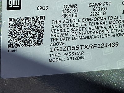 2024 Chevrolet Malibu LT 1LT