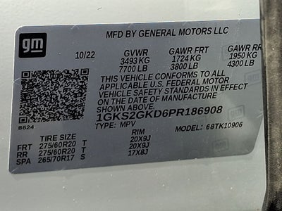 2023 GMC Yukon XL SLT