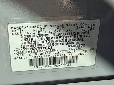 2023 Nissan Kicks SR