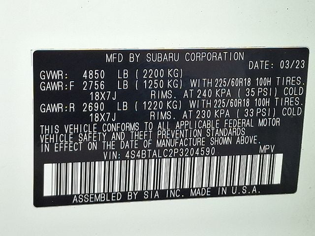 2023 Subaru Outback Onyx Edition