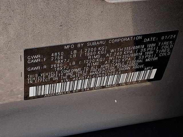 2024 Subaru Outback Onyx Edition