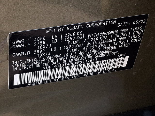 2024 Subaru Outback Touring