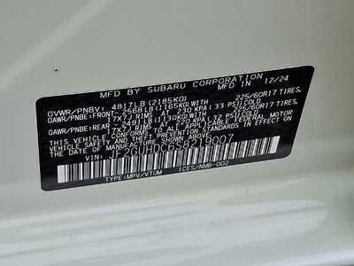 2025 Subaru Crosstrek Premium