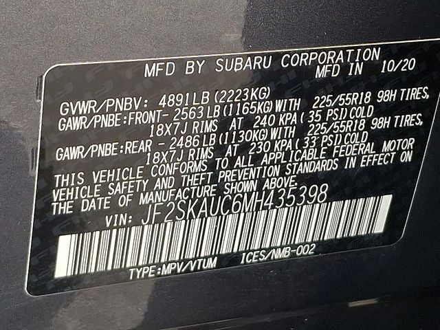 2021 Subaru Forester Limited