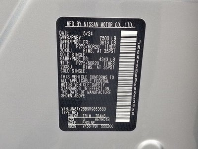 2024 Nissan Armada SL