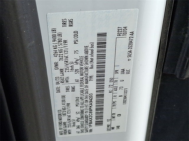 2023 Ford Transit-350 XLT