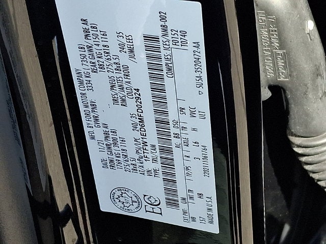 2021 Ford F-150 Lariat