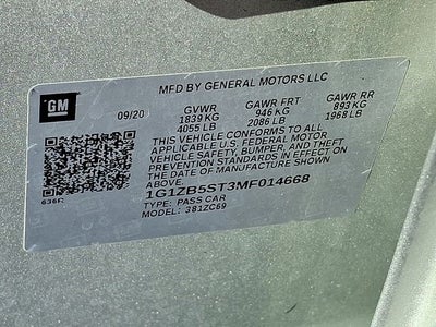 2021 Chevrolet Malibu LS 1LS