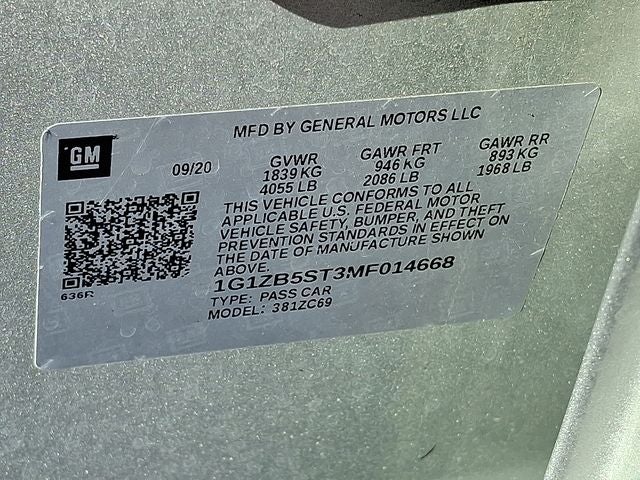 2021 Chevrolet Malibu LS 1LS