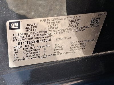 2017 GMC Sierra 2500HD SLT